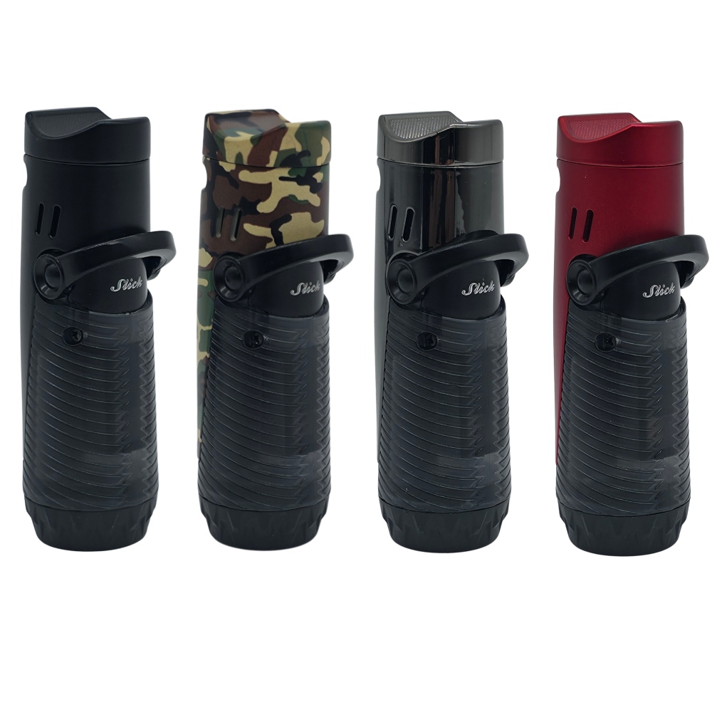 Image Deluxe Lighter - Triple Flame - Slick VOLCANO